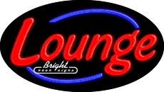 Lounge Flashing Neon Sign