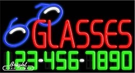 Glasses Neon w/Phone #