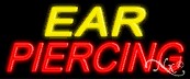Ear Piercing Economic Neon Sign