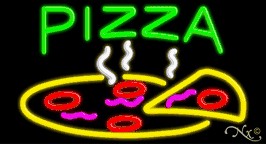 Pizza Parlor Neon Sign
