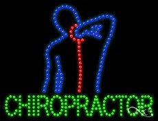 Chiropractor LED Sign