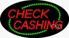 Check Cashing LED Sign