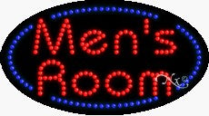 Men's Room LED Sign