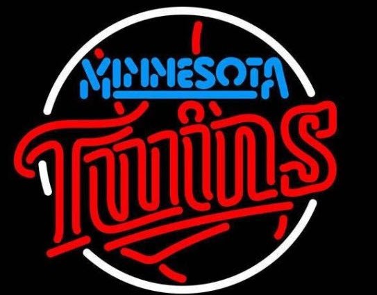 Minnesota Twins Neon Sign