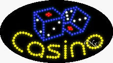 Casino LED Sign