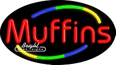 Muffins Neon Sign