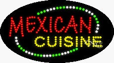 Mexican Cuisine LED Sign