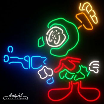 Marvin the Martian Neon Sign