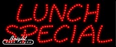 Lunch Special LED Sign