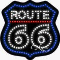 Route 66 LED Sign