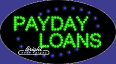 Payday Loans LED Sign