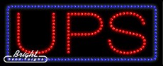 UPS LED Sign