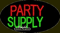 Party Supply LED Sign