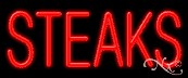 Steaks2 Economic Neon Sign