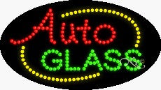 Auto Glass LED Sign