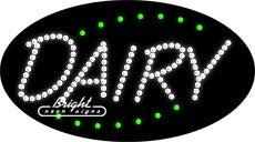 Dairy LED Sign
