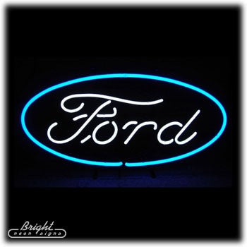 Ford Logo Neon Sign