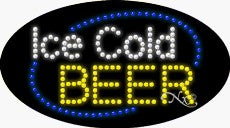 Ice Cold Beer LED Sign