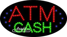 ATM Cash LED Sign