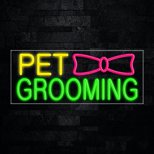 Pet Grooming, Logo Flex-Led Sign