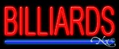 Billiards Economic Neon Sign