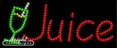 Juice LED Sign