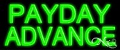 Payday Advance Economic Neon Sign