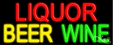 Beer, Wine & Liquor Neon Signs