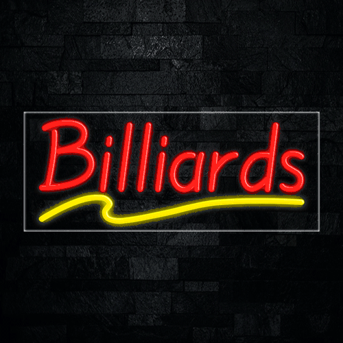 Billiards Flex-led Signs