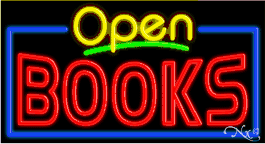 Books Neon Signs