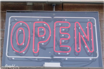 Open Neon Signs
