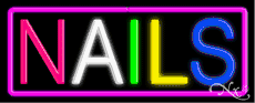 Nails Salon Neon Signs