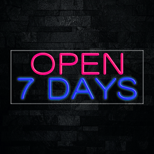 Open Flex Led Signs