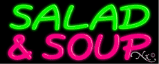 Soup & Salad Neon Signs