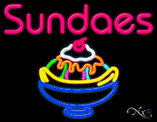 Sweets Neon Signs