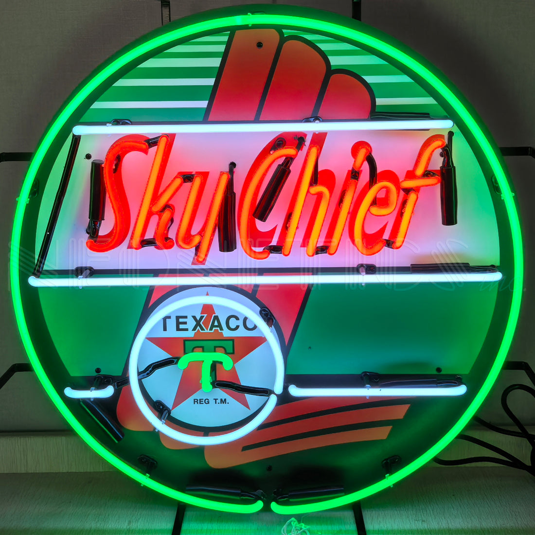 Texaco Sky Chief Neon Sign
