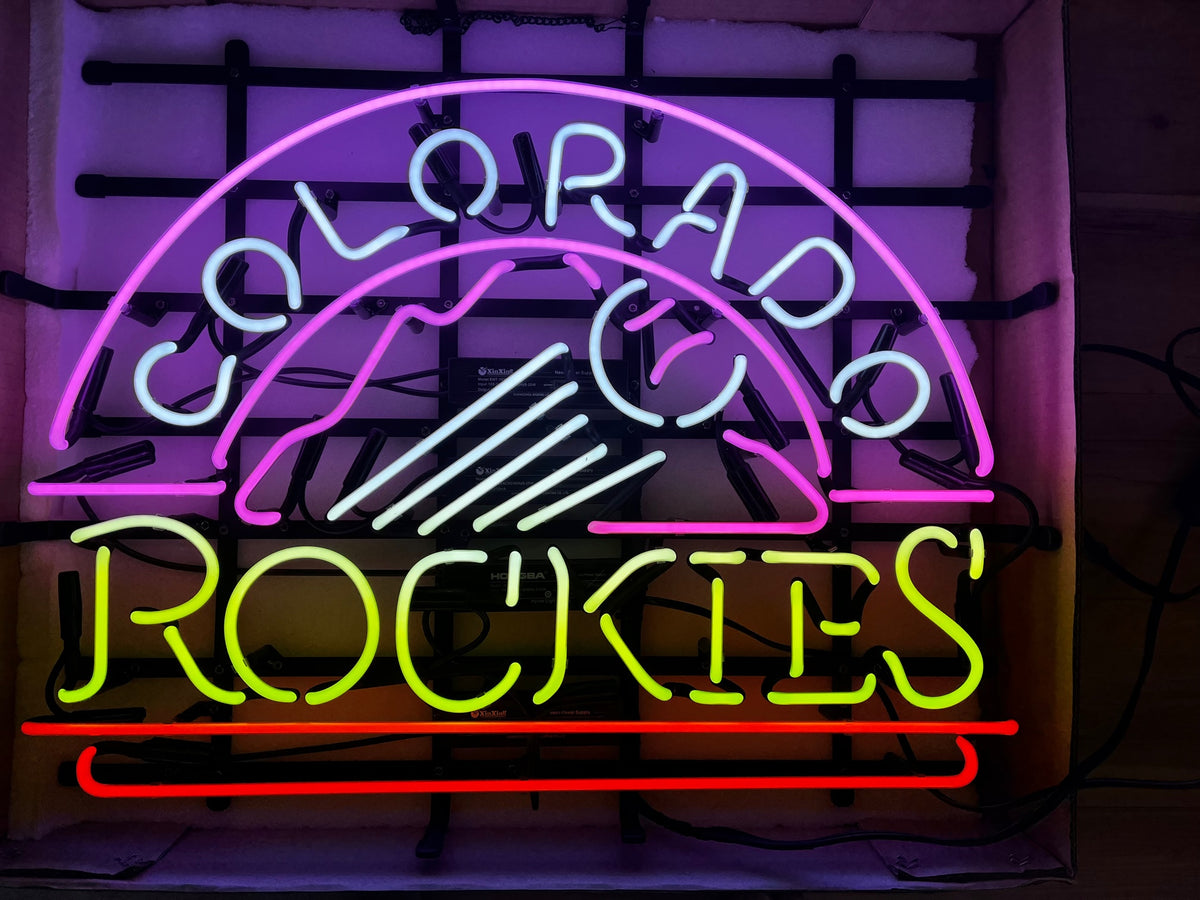 Colorado Rockies Neon Sign only $299.99 - Signs - C – BrightNeonSigns