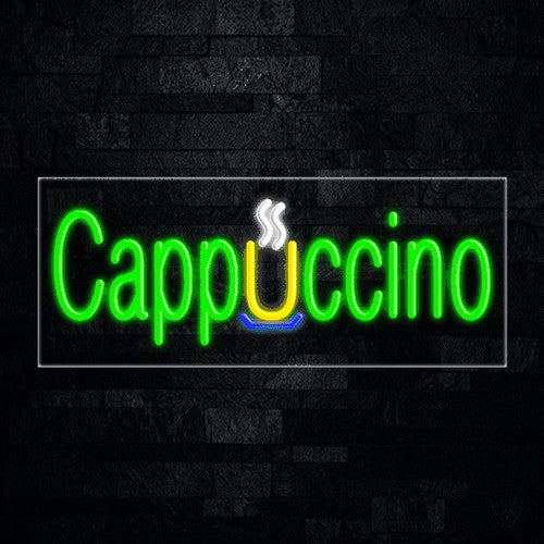Cappuccino Flex-Led Sign