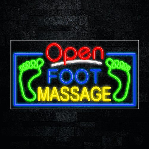 Foot Massage Flex-Led Sign