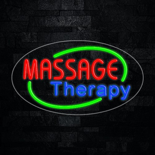 Massage Therapy Flex-Led Sign