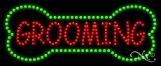 Grooming LED Sign