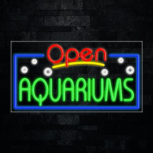 Aquariums Flex-Led Sign