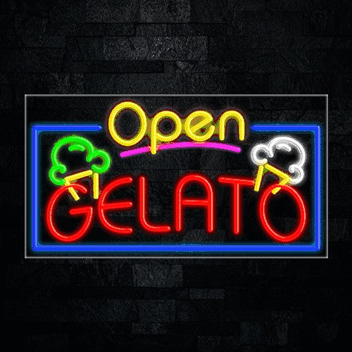 Gelato Flex-Led Sign