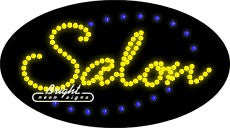 Salon LED Sign