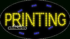 Printing LED Sign
