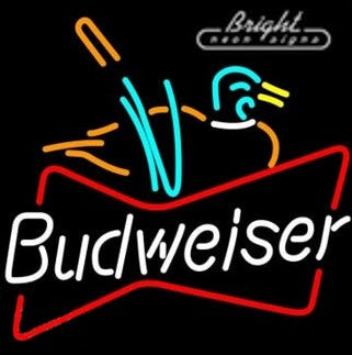 Budweiser Duck Neon Sign
