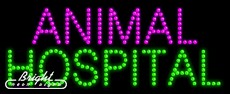 Animal Hospital LED Sign
