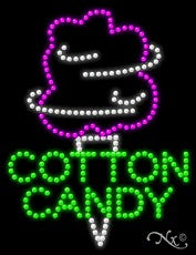 Cotton Candy LED Sign