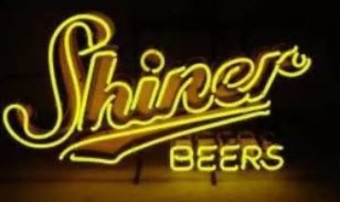Shiner Beers Neon Sign