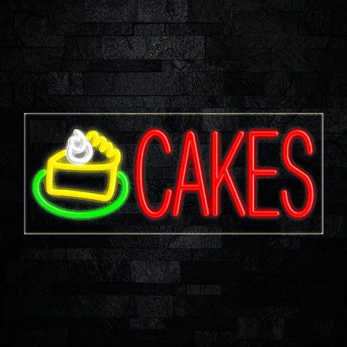 Cakes Flex-Led Sign